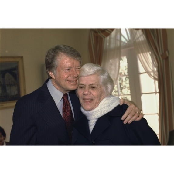 Lillian Carter The President'S Active Mother Paid A Brief Call On Her Son After Her Return Trip From India. History (