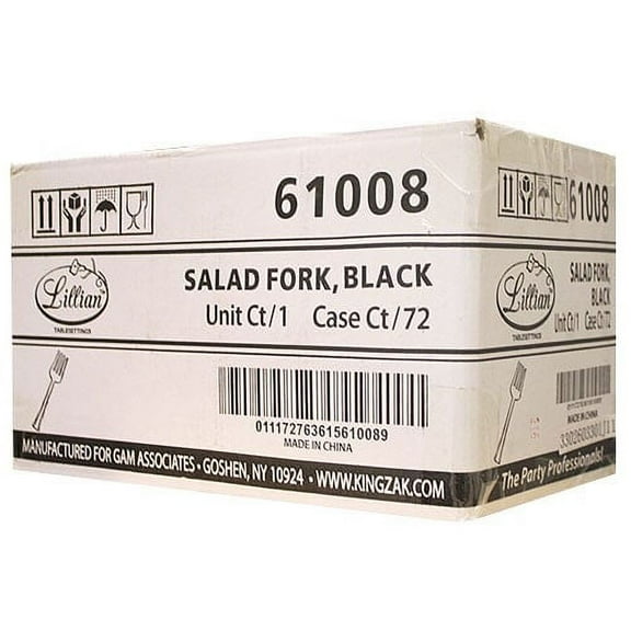 Lillian Caterware Serving Fork, Black, 1 Ct