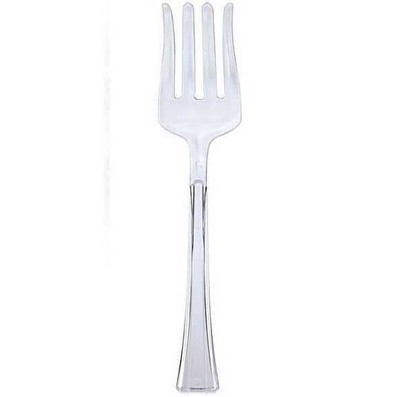 Lillian Caterware Serving Fork, , Clear, 1 Ct