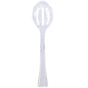 Lillian Caterware Slotted Serving Spoon, Clear, 1 Ct