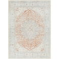 thumbnail image 1 of Lillian GreyBlue/Brown 5' x 8' Machine Washable Area Rug, 1 of 1