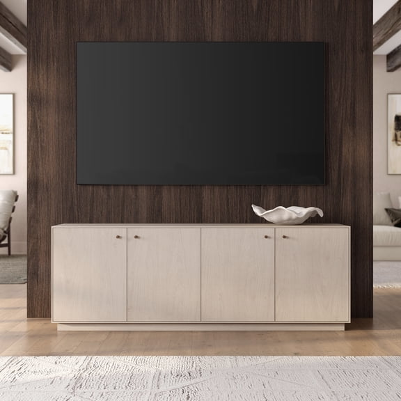 Lillian Rectangular TV Stand for TV's up to 75" in Alder White