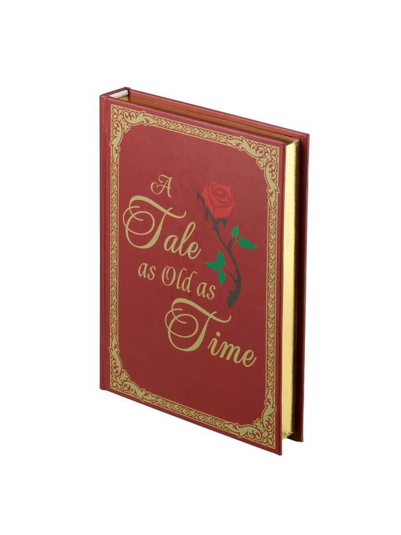 Alternative Ring Box Red and Gold Fairy Tale Storybook Wedding Ring Holder