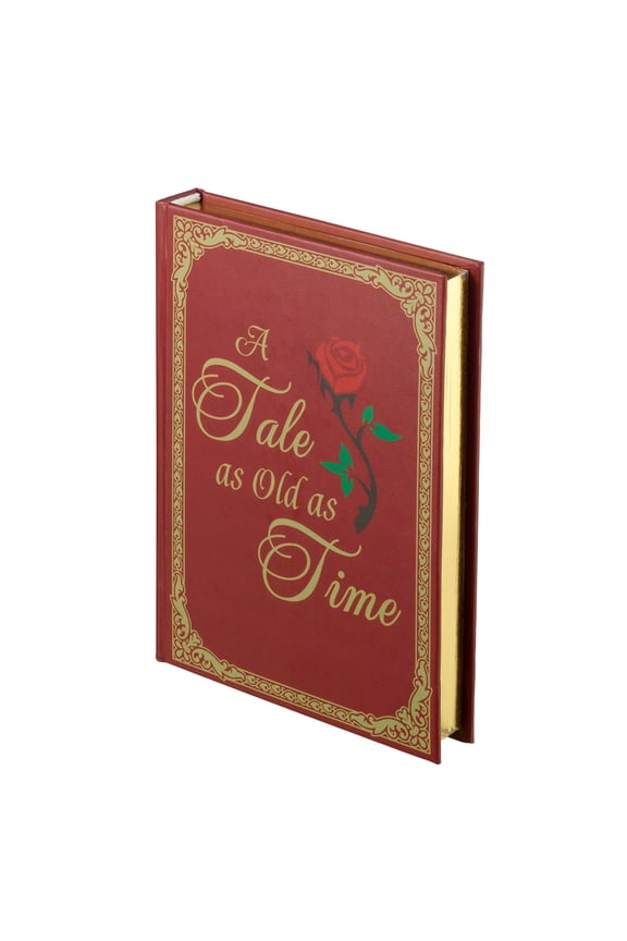 Alternative Ring Box Red and Gold Fairy Tale Storybook Wedding Ring Holder