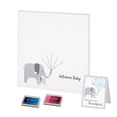 thumbnail image 1 of Lillian Rose Baby Elephant Canvas Baby Shower Guest Book Alternative with 2 Ink Pads, 1 of 4