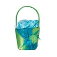 Lillian Rose Blue/Green Flower Girl Basket