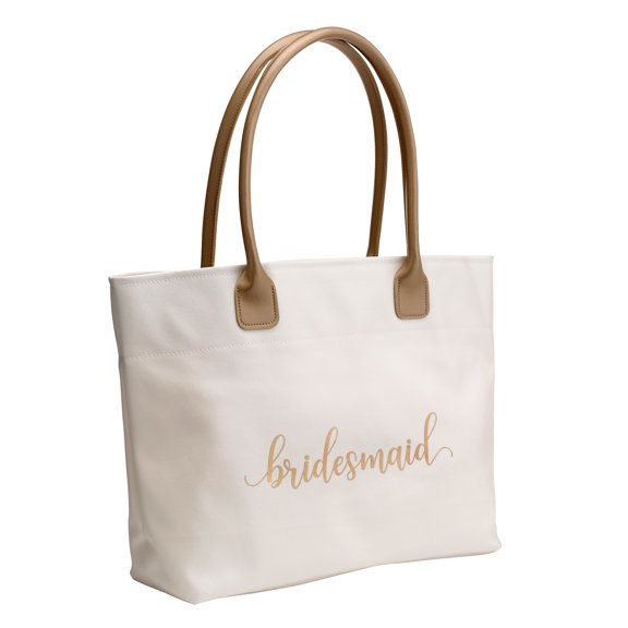 Lillian Rose Gold Bridesmaid Wedding Tote Bag