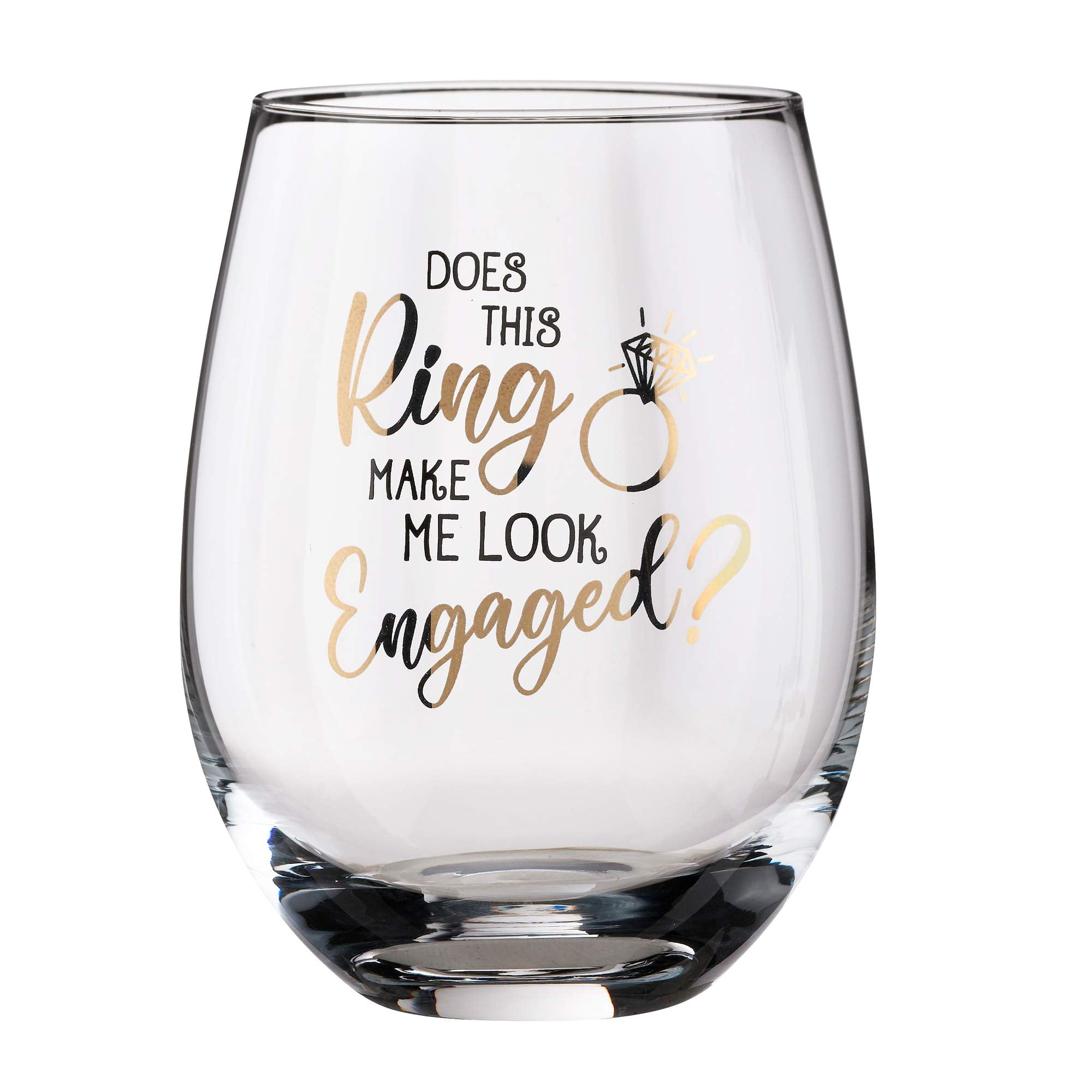 Fancy Wine Glasses Funny Wine Glass Set Of 2 - Stemless Glasses With  Humorous Sayings (18oz, 4.75" Tall) - Gift For Wine Lovers Party Wine Glass  Set