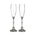 thumbnail image 1 of Lillian Rose Silver Beaded Toasting Glasses, 1 of 2