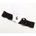 thumbnail image 1 of Lillian Rose Vintage Lace Black and White Garter, 1 of 1