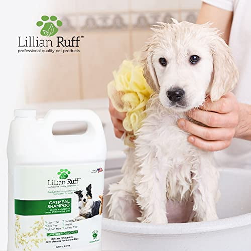 Gallery Detail: Lillian Ruff Calming Oatmeal Pet Shampoo For Dry Skin Itch