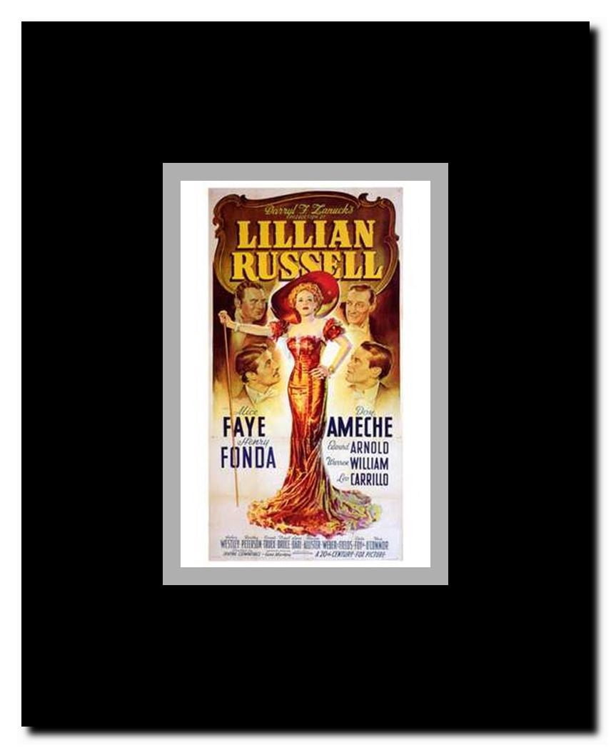 Lillian Russell Framed Movie Poster