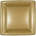 thumbnail image 1 of Lillian Tablesettings 24-PackITSC&nbsp;Square Paper Plates, 7-Inch, Gold, 22975, 1 of 3