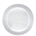 thumbnail image 1 of Lillian Tablesettings Pebbled 9" Clear Dinner Plastic Plate: Qty 500, 1 of 3