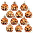 thumbnail image 1 of Lillian Vernon Glass Jack-o'-Lantern Halloween Keepsake Ornaments - Set of 12, Mini, 1 of 4