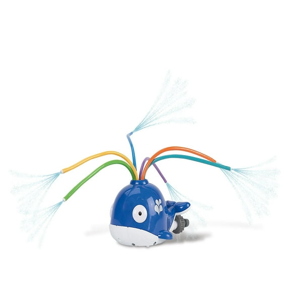 Lillian Vernon Whale Sprinkler Toy - Durable Outdoor Water Toy