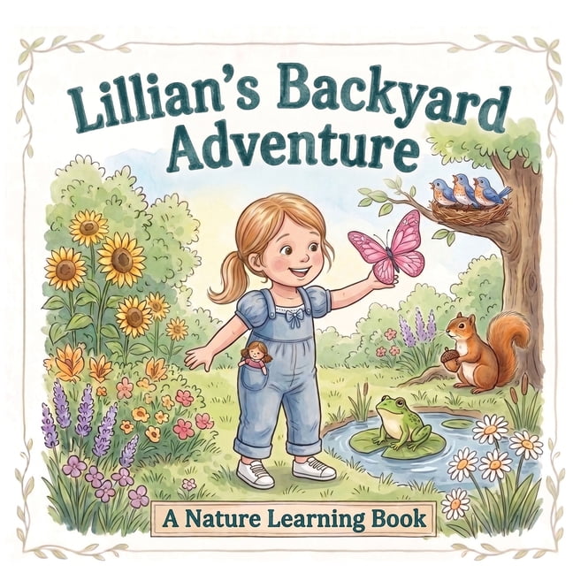 Lillian's Backyard Adventure: A Nature Learning Book, (Paperback)