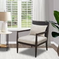 thumbnail image 1 of Lillie Handcrafted Seagrass Back Armchair with Removable Seat Cushion and Back Pillow 18538, 1 of 9