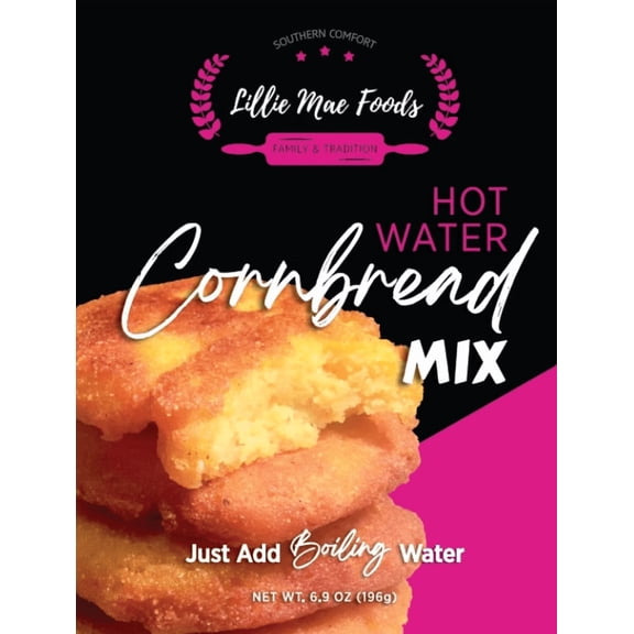 Lillie Mae Foods Hot Water Cornbread Mix