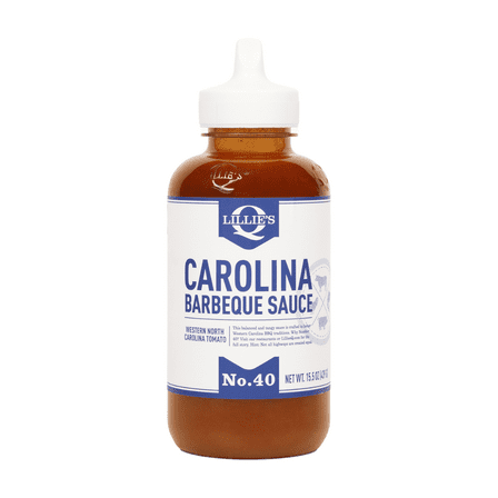 Lillie's Q Carolina Barbeque Sauce, Western Carolina BBQ Sauce, Squeeze Bottle 15.5 oz