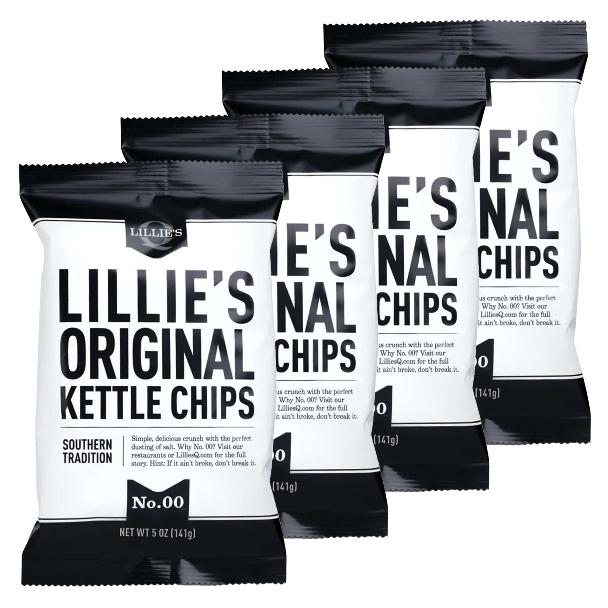 Lillie's Q Lillie's Original Kettle Chips, Crunchy & Salty Potato