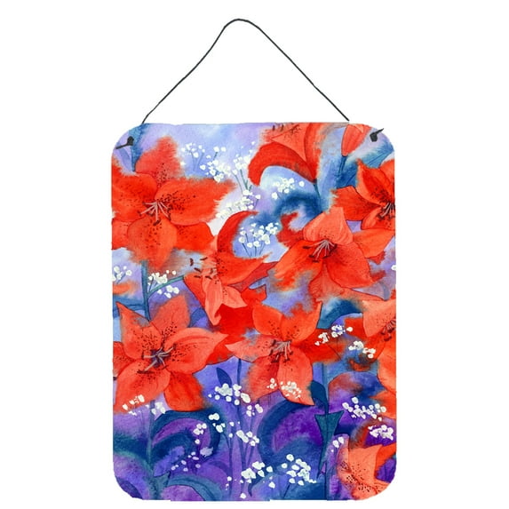 Lillies Wall or Door Hanging Prints