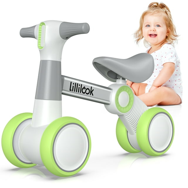 Lillilook Baby Balance Bikes with 4 Wheels for 1836 Months, Toddler
