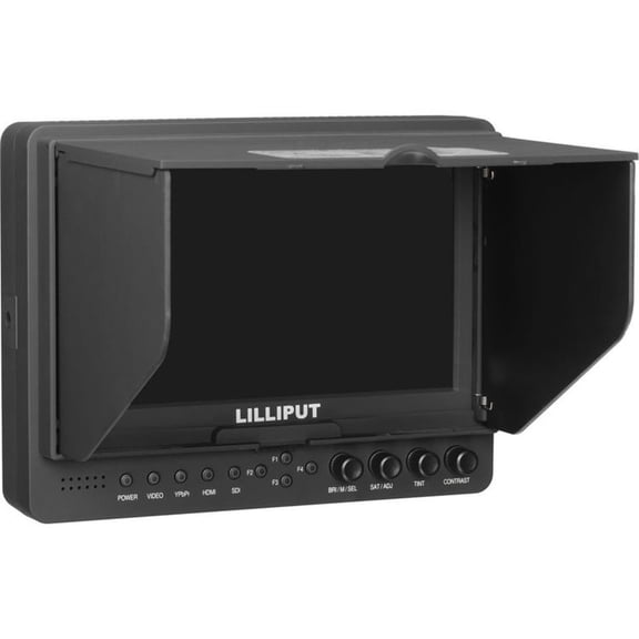 Lilliput 665 7" LED Field Monitor, Basic Version (HDMI Input and Output, Basic Software Function)