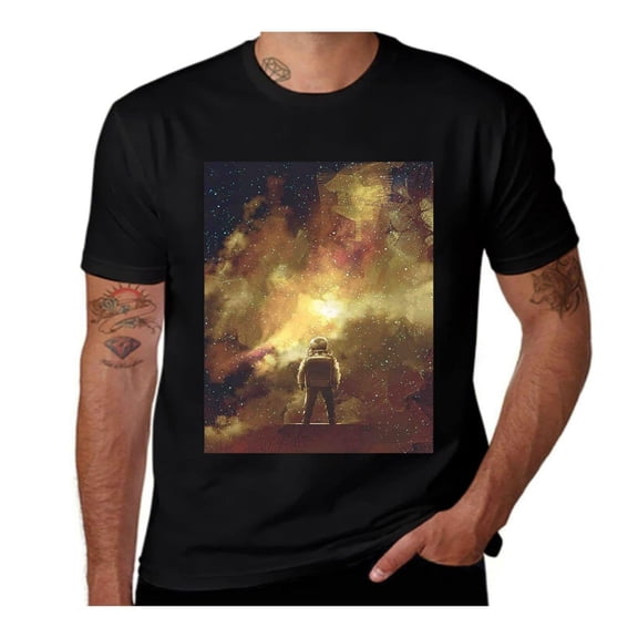 Lilly Bouquet Design-Romantic-Pistachio Green-White- Casual Streetwea Everyday Tshirt Comfortable Wear tee shirt