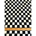 thumbnail image 1 of Lilly Craft Black and White Checkered Fleece Fabric 58-60" Wide Sold by the Yard, 1 of 3