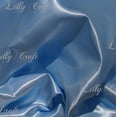 thumbnail image 1 of Lilly Craft Bridal Satin Light Blue Color FABRIC 58-60" Wide Sold by the Yard, 1 of 1