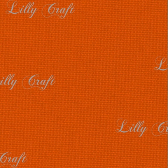 Lilly Craft 58-60" Wide 100% Polyester Poplin Fabric by the Yard, Orange