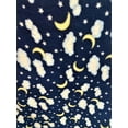 thumbnail image 1 of Lilly Craft Moons and Clouds Fleece Fabric - Sold by The Yard - 58" / 60" Wide, 1 of 2
