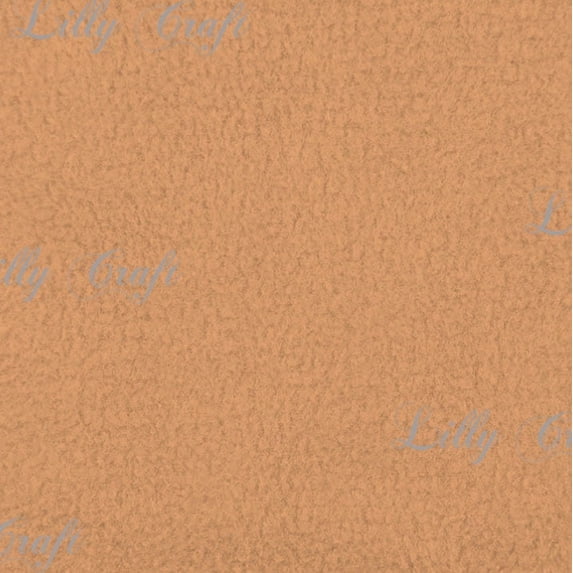 Lilly Craft Solid Color Camel Fleece Anti-Pill FABRIC 58-60" Wide Sold by the Yard