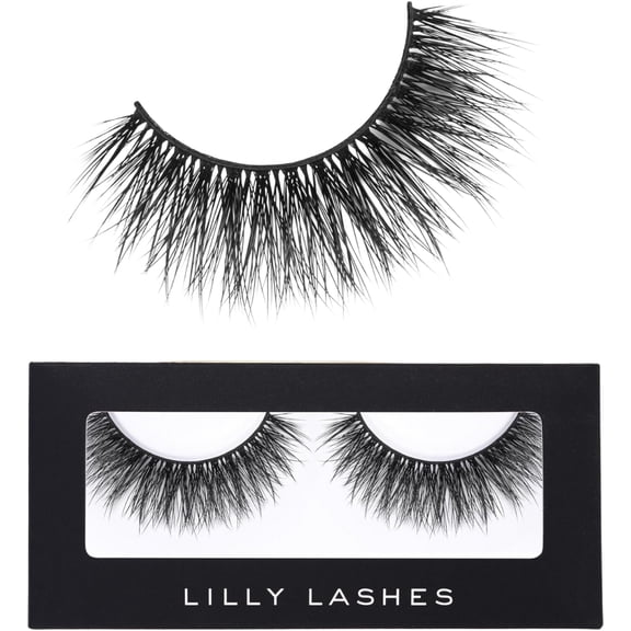 Lilly Lashes Premium Synthetic Lashes Brooklyn / Reusable Up to 10 Wears / 15 mm