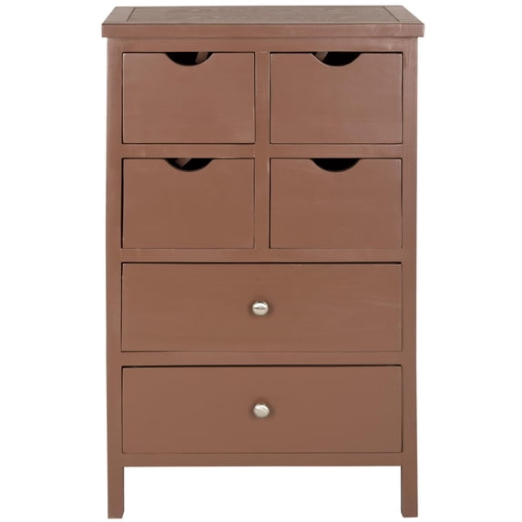 Lilly Lingerie Chest-Finish:Henna Brown