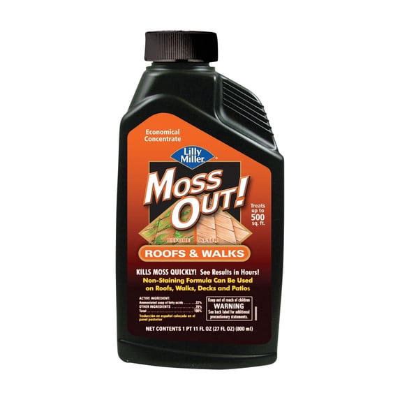 Lilly Miller MOSS OUT! Roof Moss & Algae Killer - Pack of 4