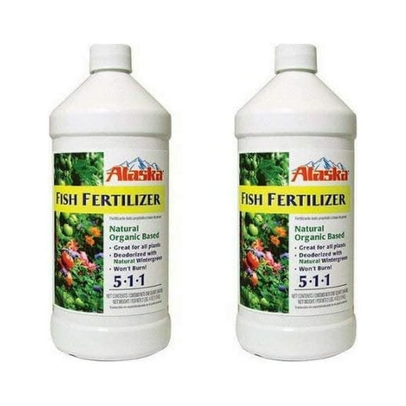 Lilly Miller Natural Organic Based Fish Fertilizer, 1 qt, 2 Pack
