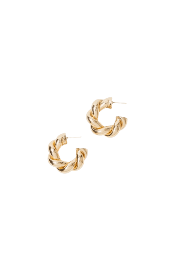 Island Escape Gold-Tone Earrings