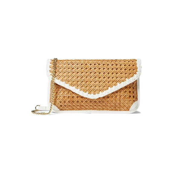 Lilly Pulitzer ST. Barts Cane Clutch Natural One Size