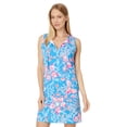 thumbnail image 1 of Lilly Pulitzer Women's Standard Johana Sleeveless Cover-Up Multi Bahamian Rhapsody Small, 1 of 3
