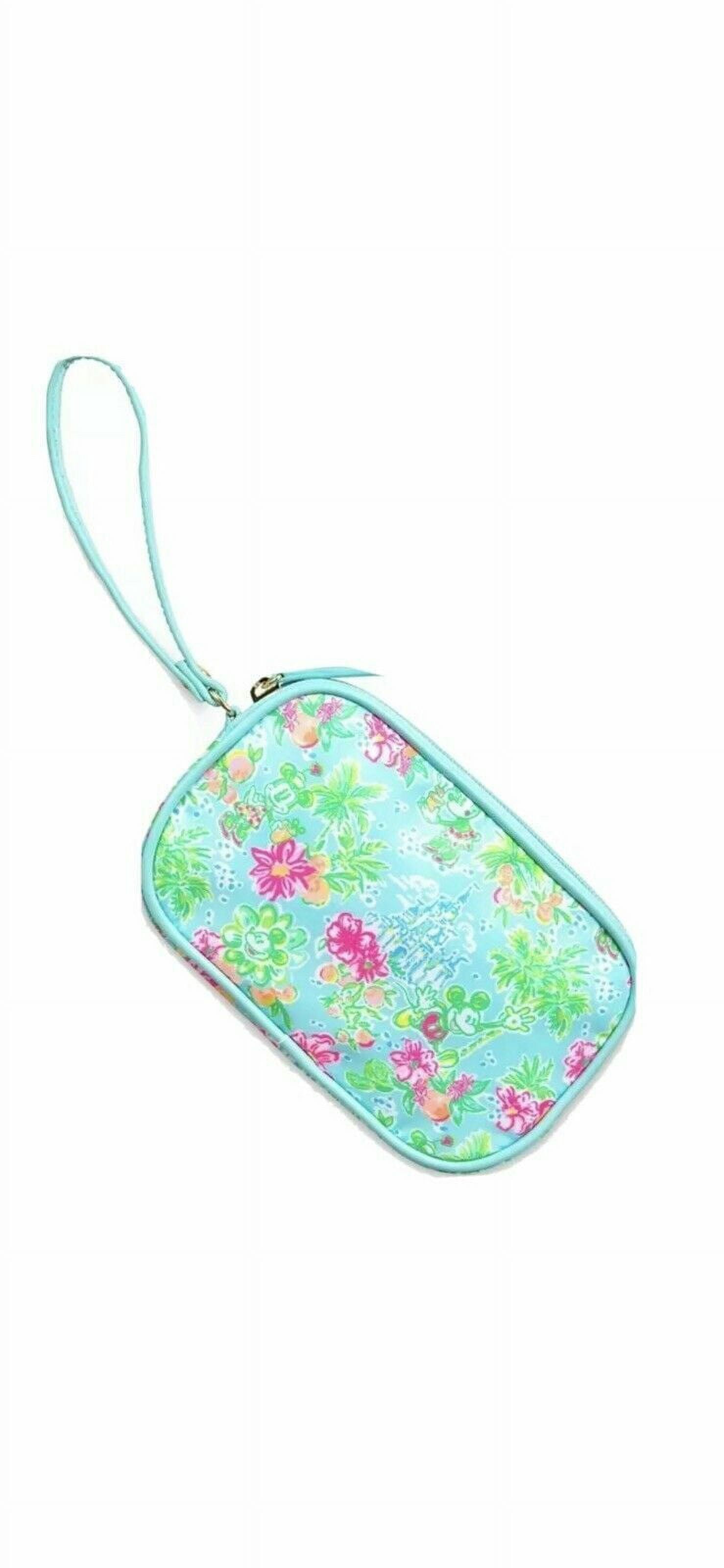 Lilly Pulitzer X Disney Parks World Mickey Minnie Castle Gillie Wristlet