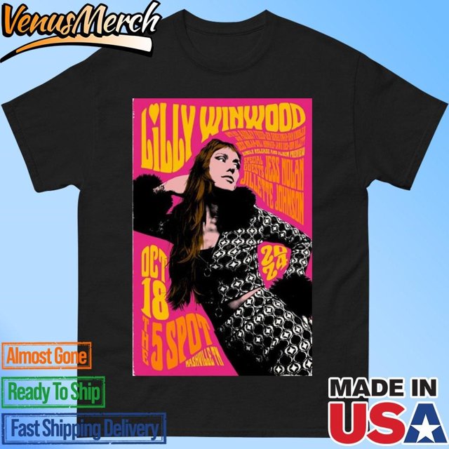 Lilly Winwood October 18 2024 Nashville Tn Tour Poster Shirt