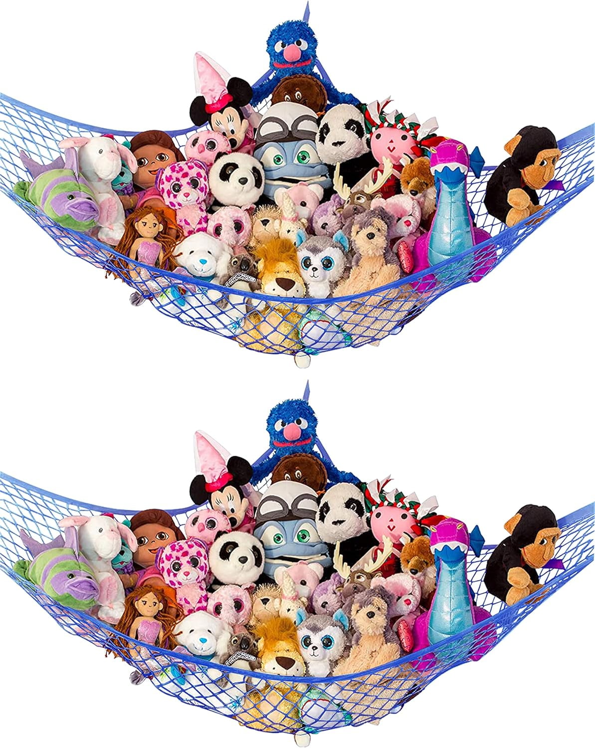 Lilly's Love Extra Large Jumbo Toy Hammock, Plushies Holder, Wall