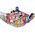 thumbnail image 1 of Lilly's Love Stuffed Animal Hammock, Gray, Large (79" × 63" × 63") – Corner Toy Storage Net for Plush Toys, Squishmallows & Dolls (1 Pack), 1 of 6