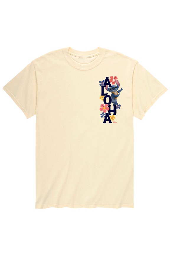 - Aloha Stitch - Men's Short Sleeve Graphic T-Shirt