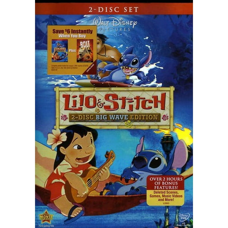 Lilo And Stitch [Big Wave Edition] [2 Discs] [WS] [Foil Embossed O-Sl eve]  (DVD)