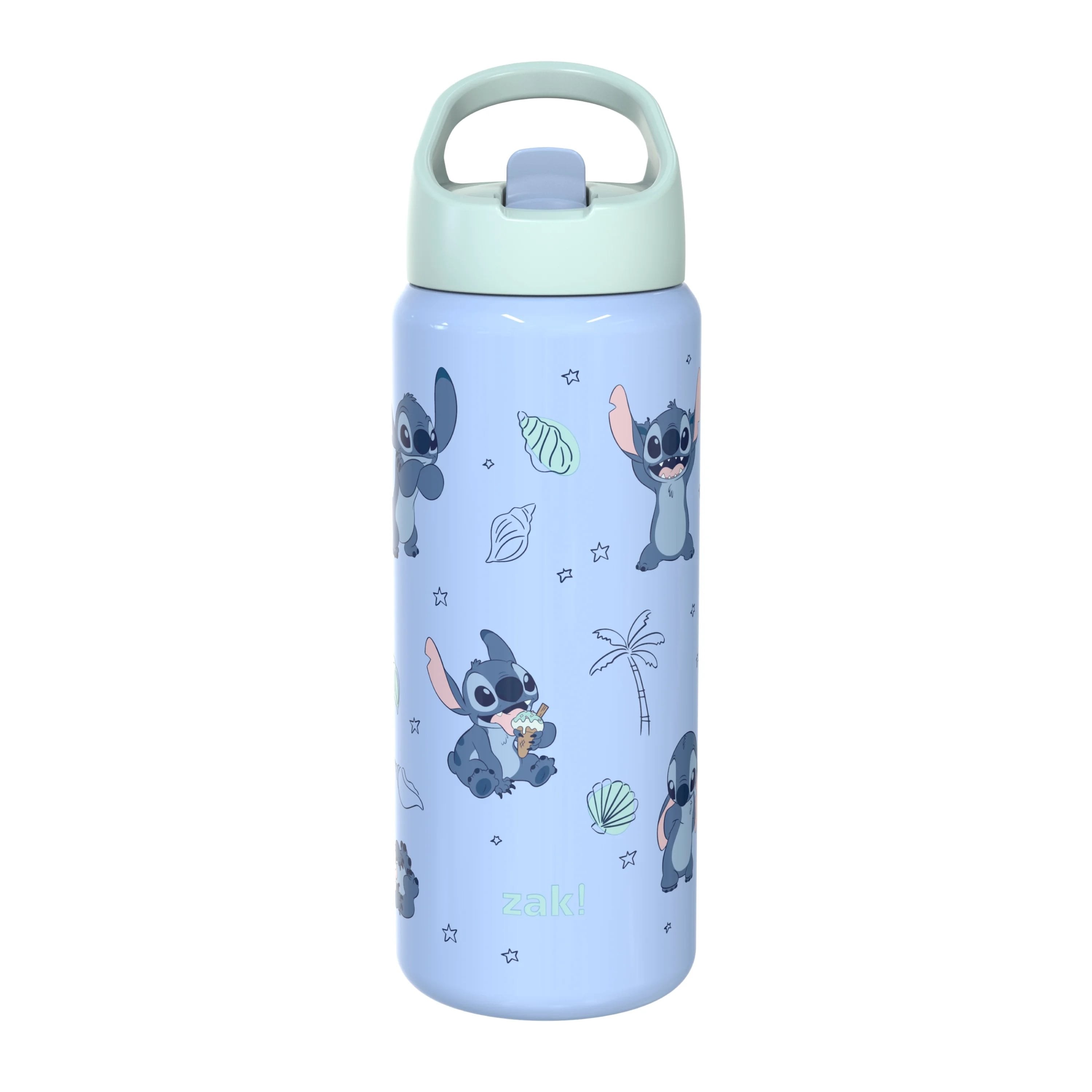 Zak Designs 20oz Lilo And Stitch Stainless Steel Clutch