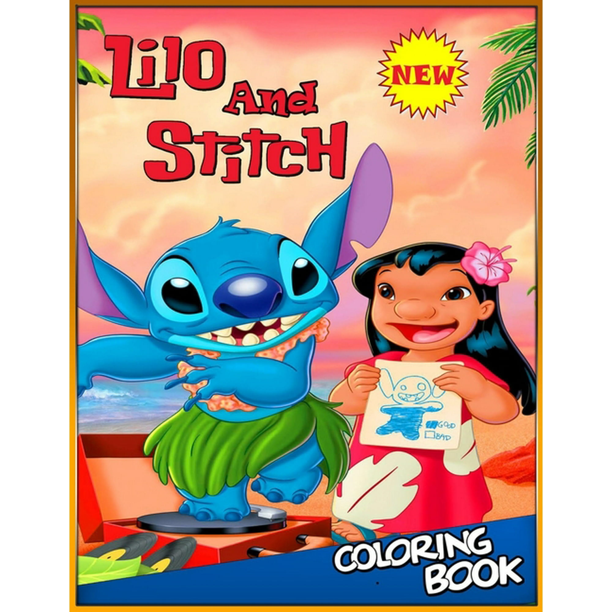Lela And Stitch Coloring Pages
