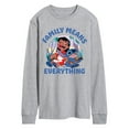 thumbnail image 1 of Lilo & Stitch - Family Means Everything - Men's Long Sleeve Graphic T-Shirt, 1 of 5